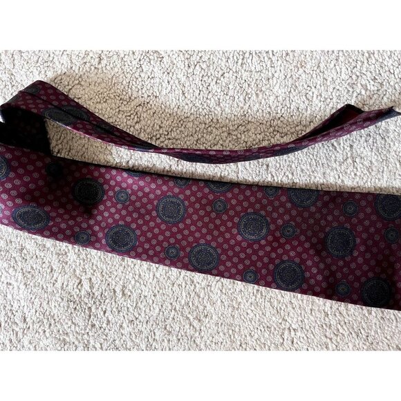 Luxurious Lanvin Designer Tie Made In Italy 100% Silk - Picture 5 of 5